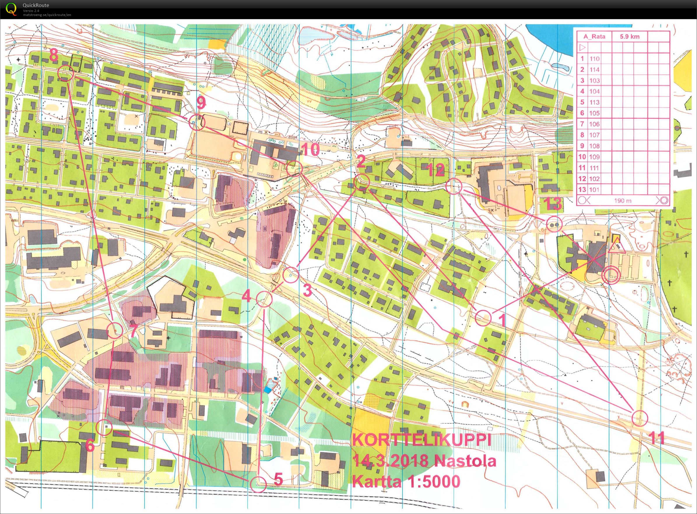Korttelikuppi 8/18 (14/03/2018)