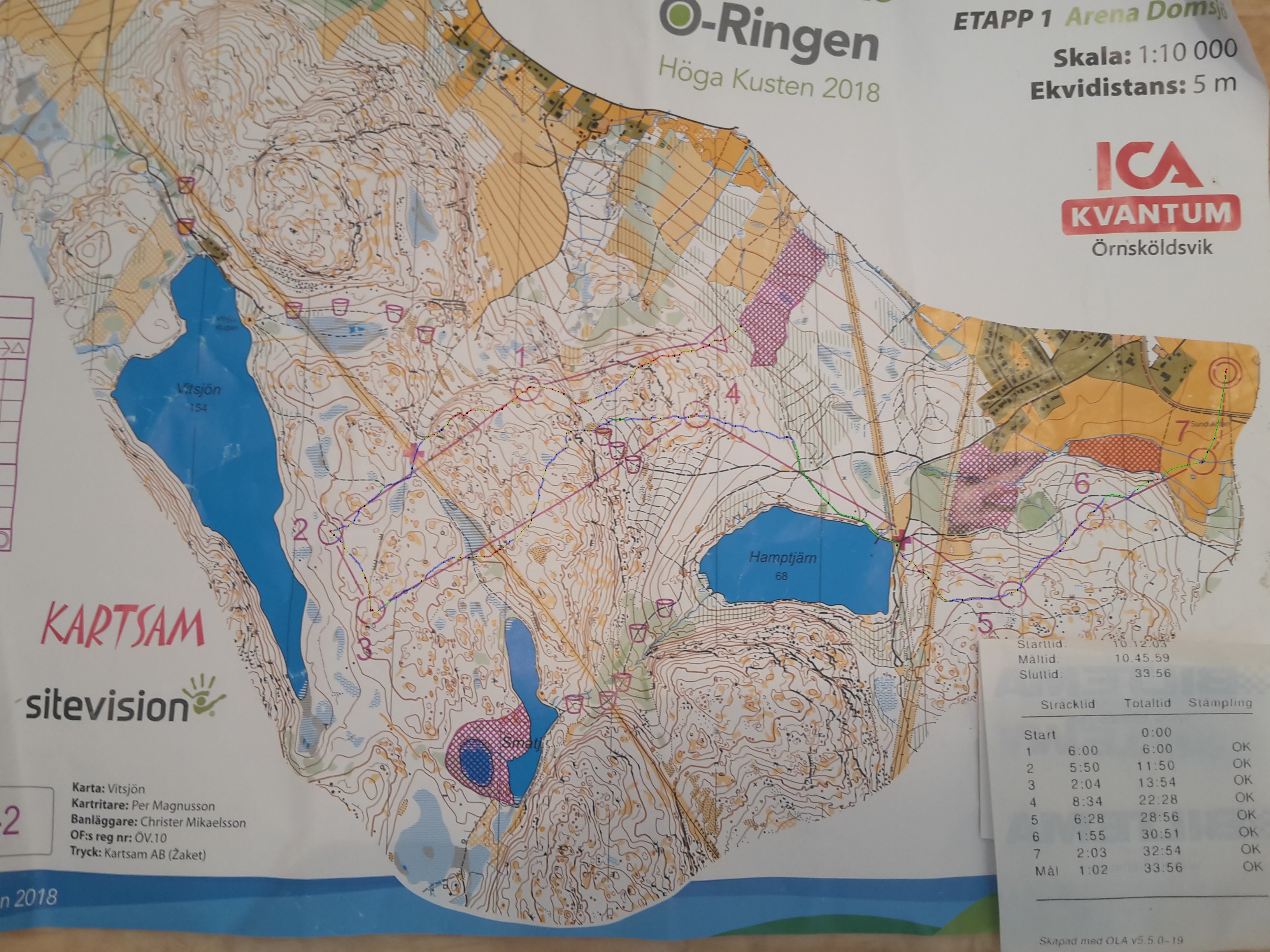 O-Ringen day1 (22/07/2018)