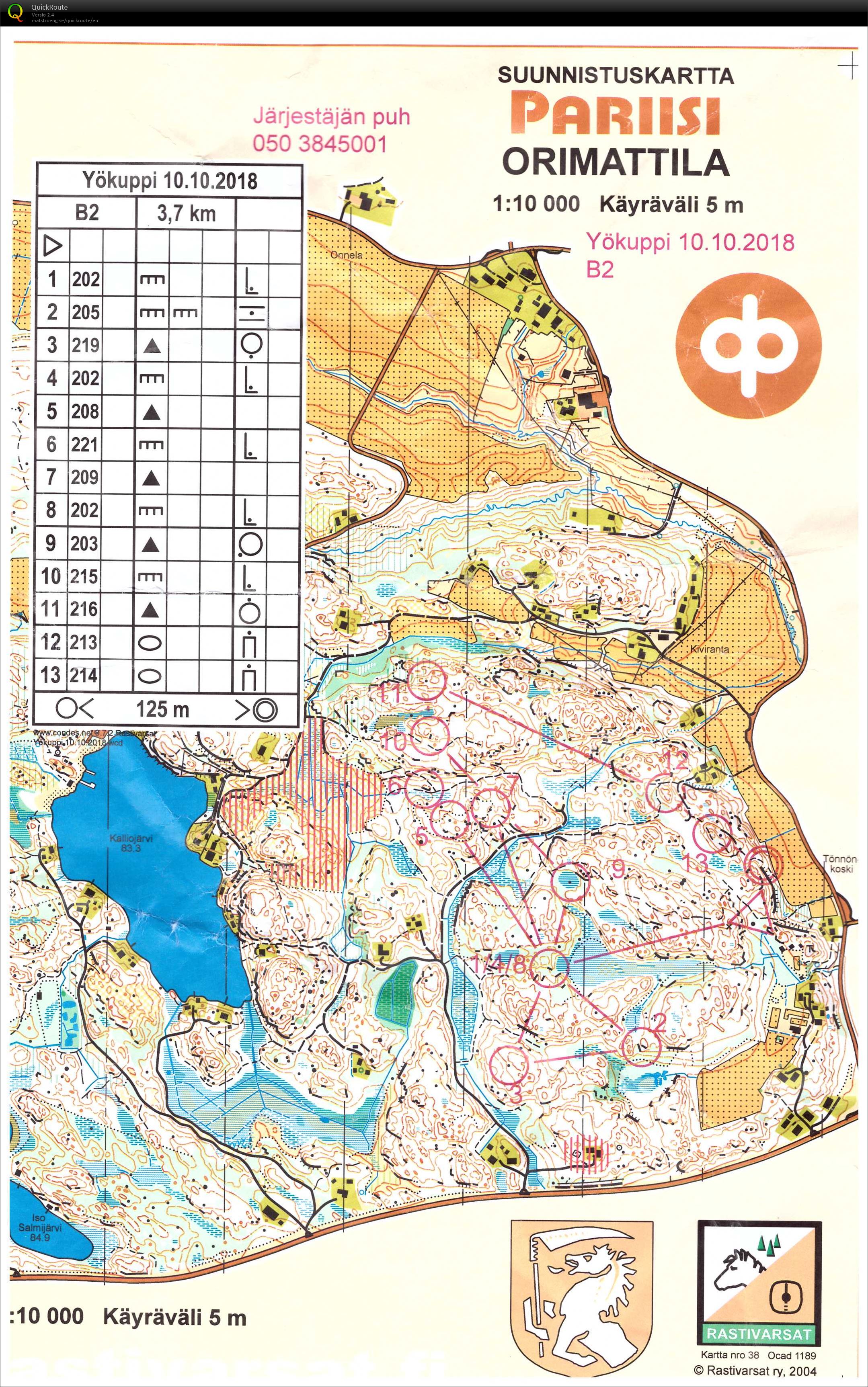 Yökuppi (10/10/2018)