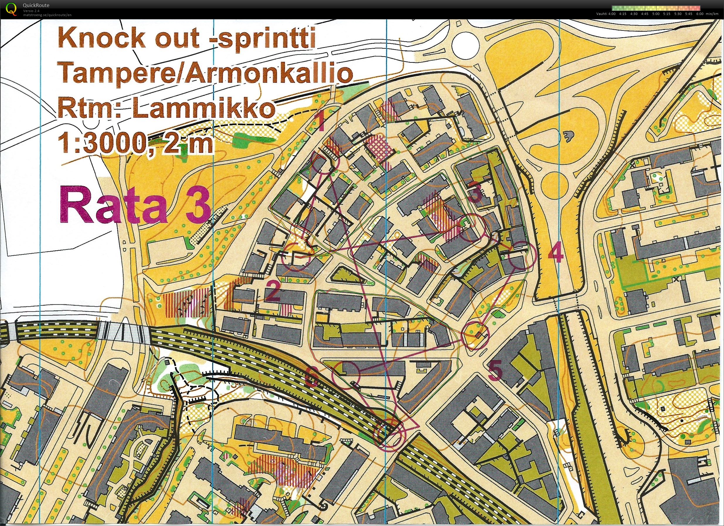 Knock out -sprintti 3 (15.02.2020)