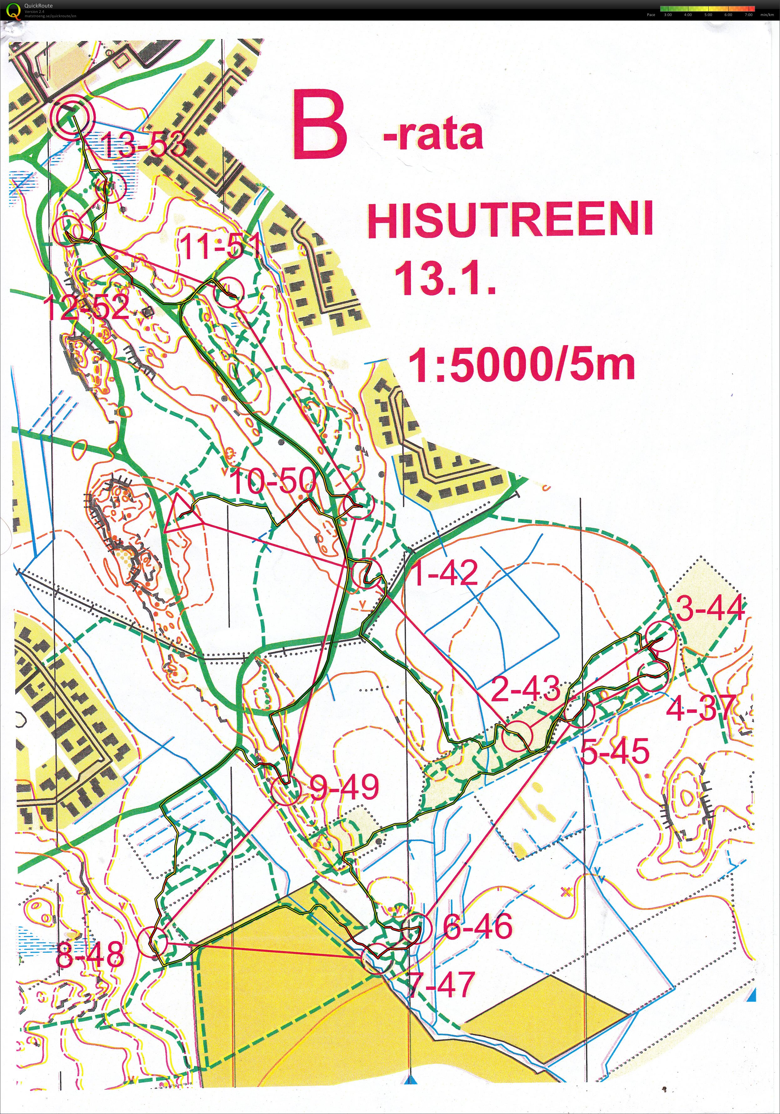 Hisutreenit Kouvolassa, 2.osa, Ski-o (13.01.2013)