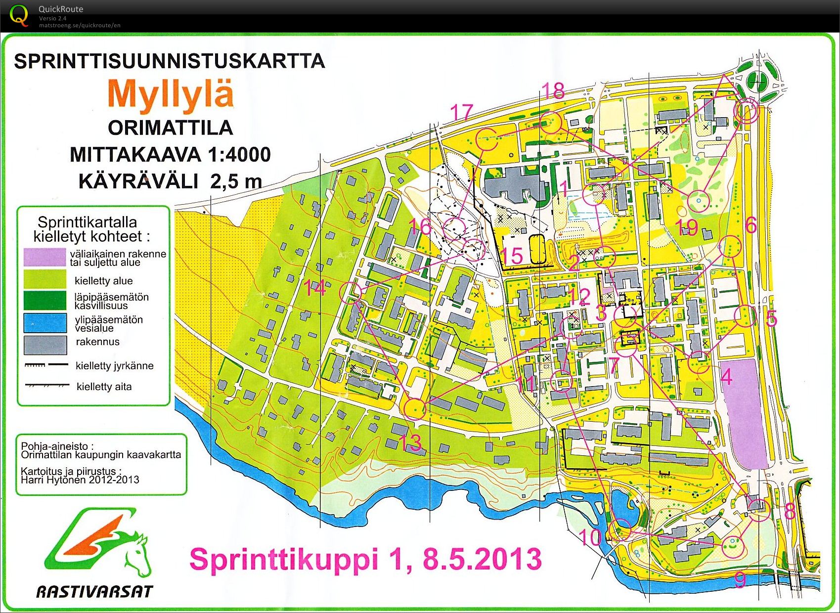 Myllylän sprintticup-rata (16/05/2013)