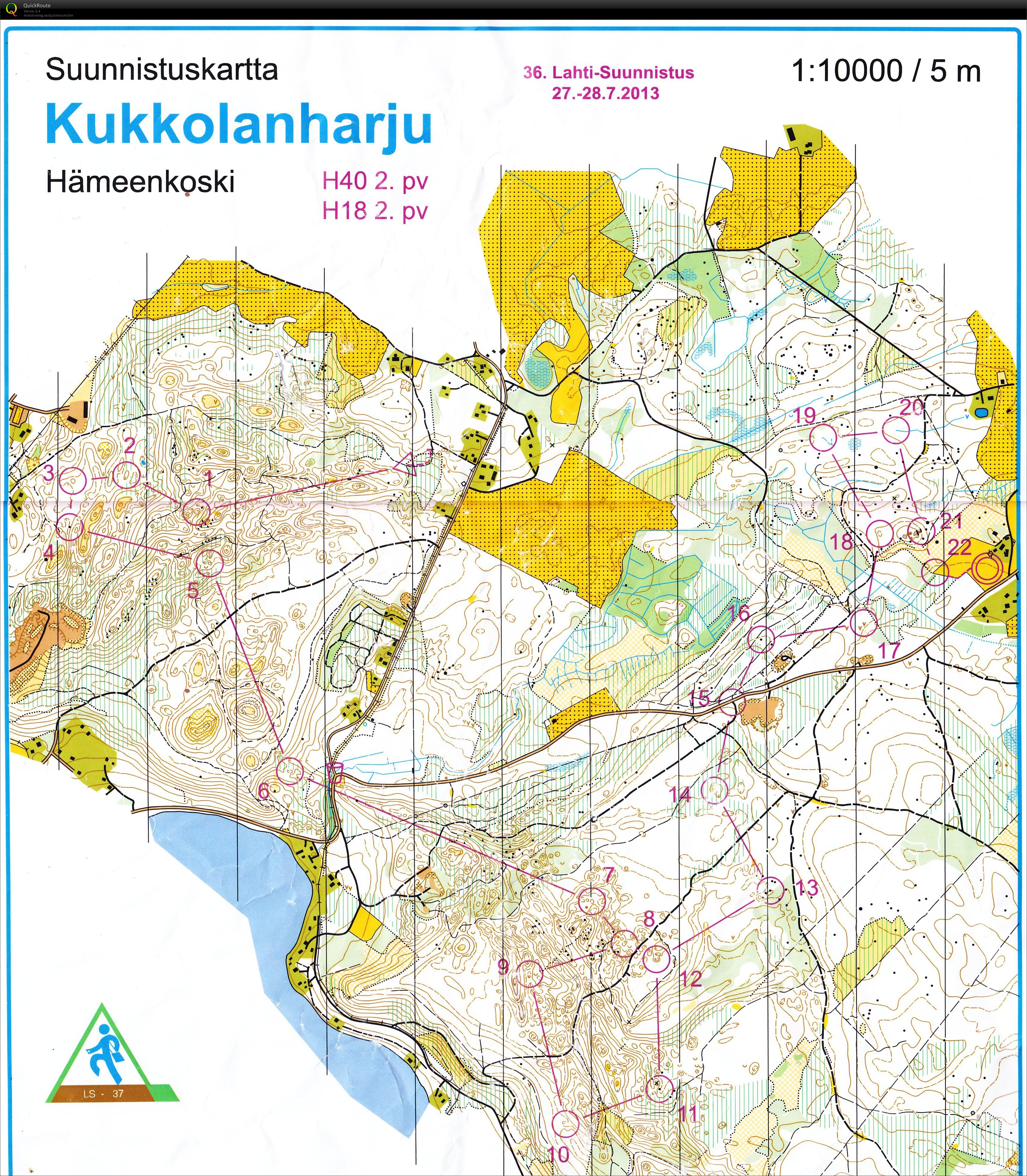 Lahtisuunnistus 2 (2013-07-28)