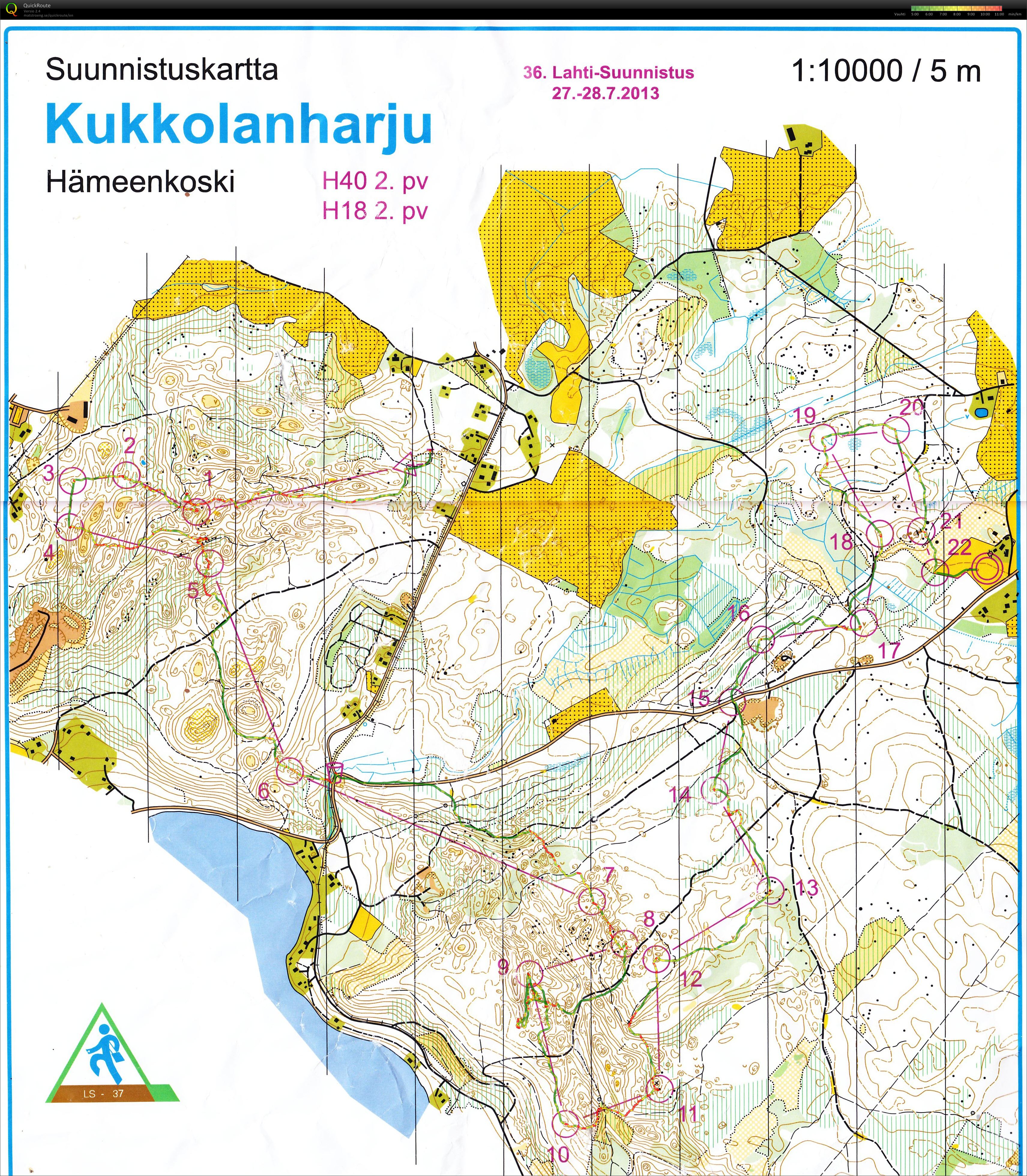 Lahtisuunnistus 2 (2013-07-28)