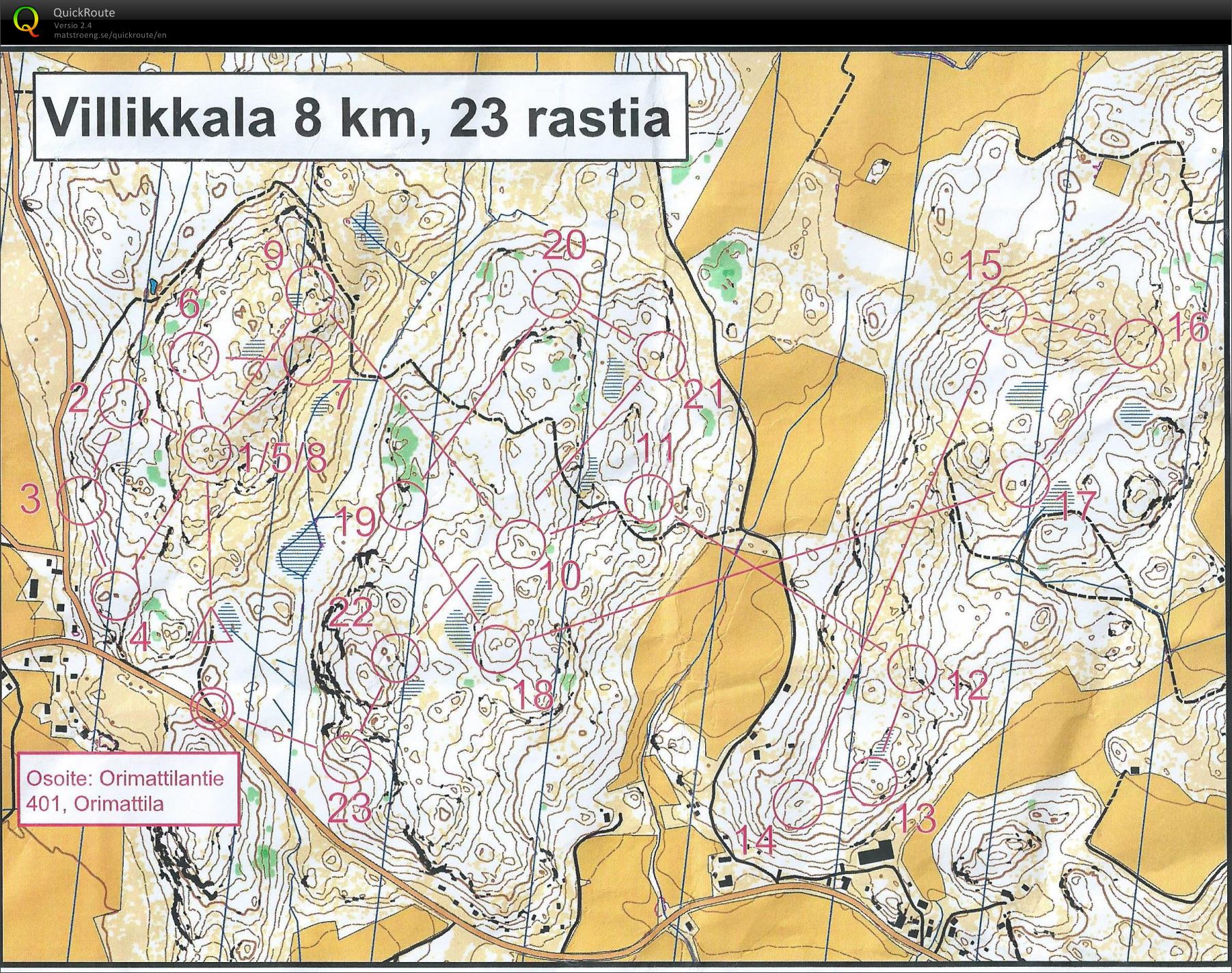 Villikkala Pullautus (06/01/2014)
