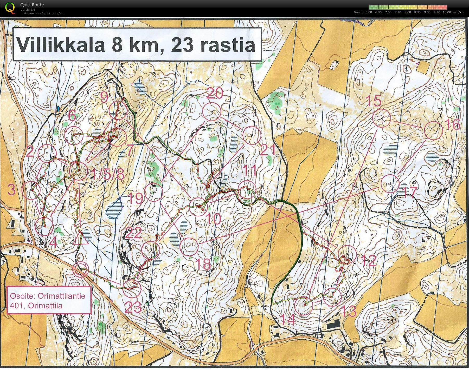 Villikkala Pullautus (06/01/2014)