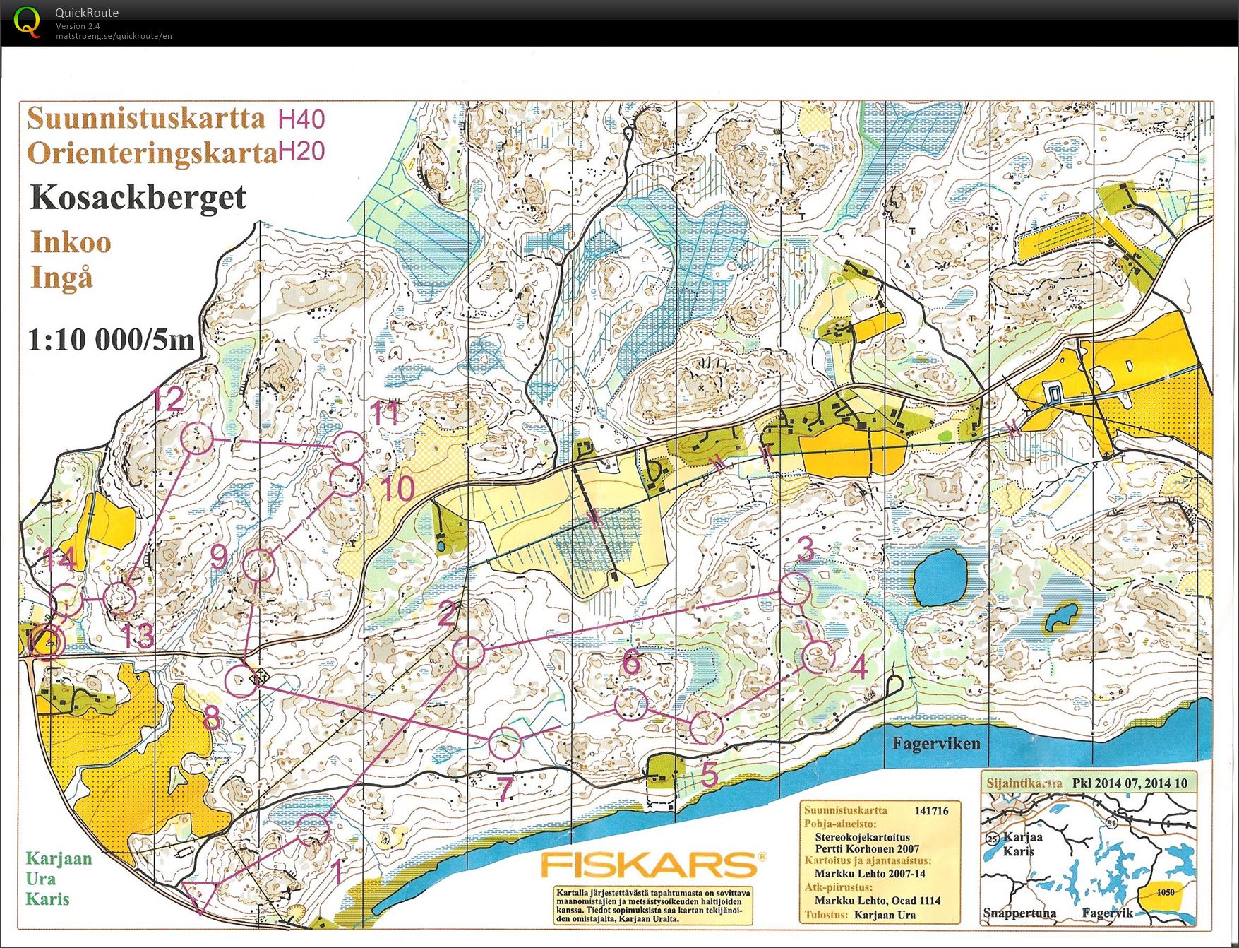 Billnäs keskimatka 2014 (06/04/2014)