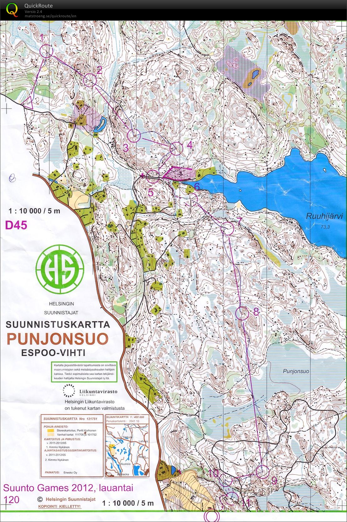 Suunto-Games 1. päivä (2012-06-09)