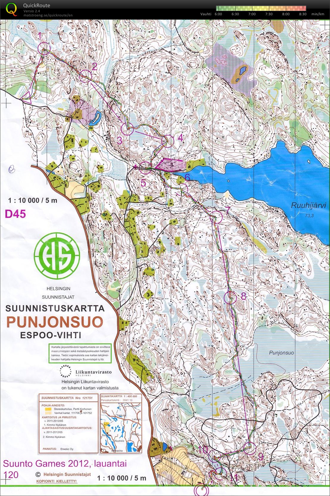 Suunto-Games 1. päivä (2012-06-09)